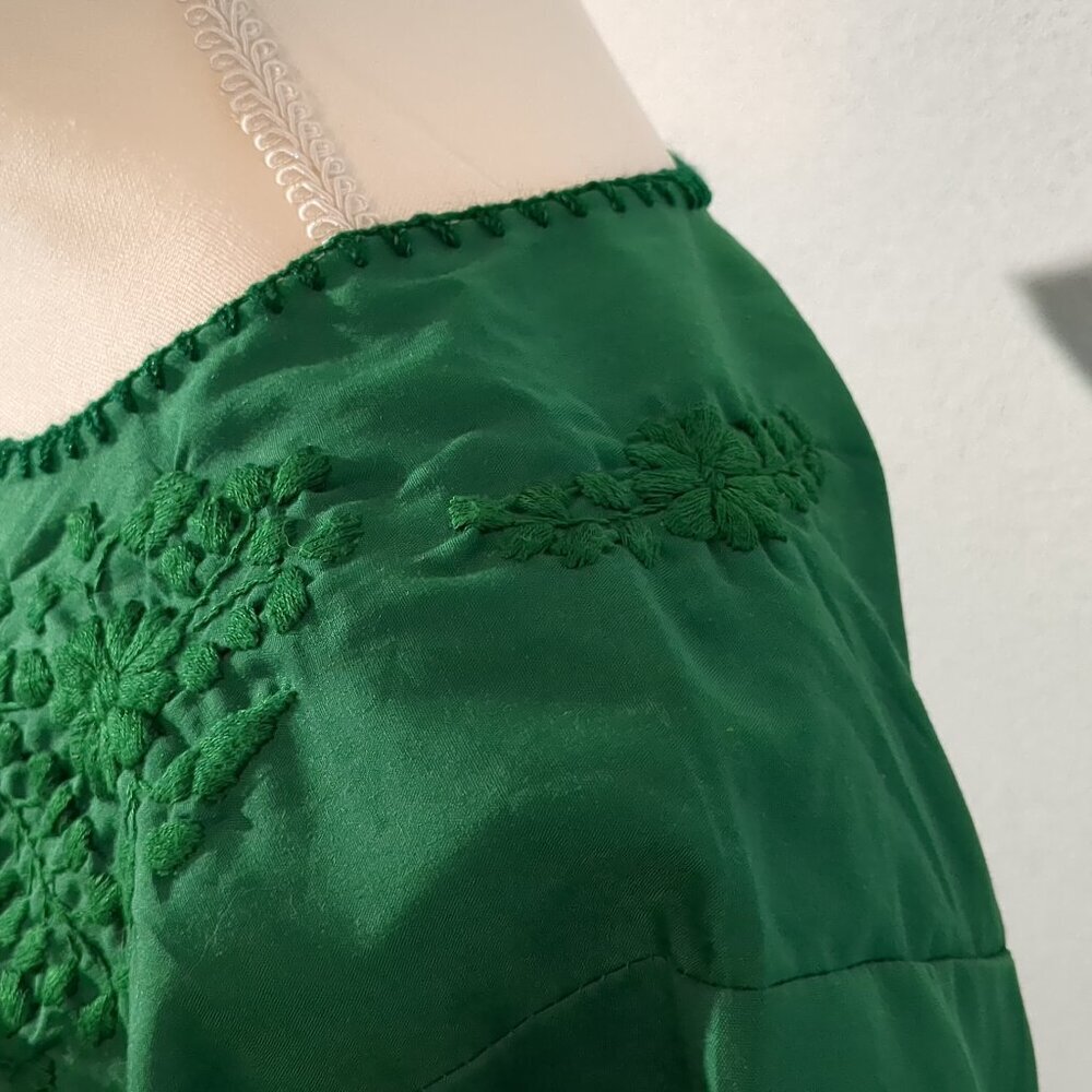 NWT Green Latin Dress Size Small - Picture 11 of 12